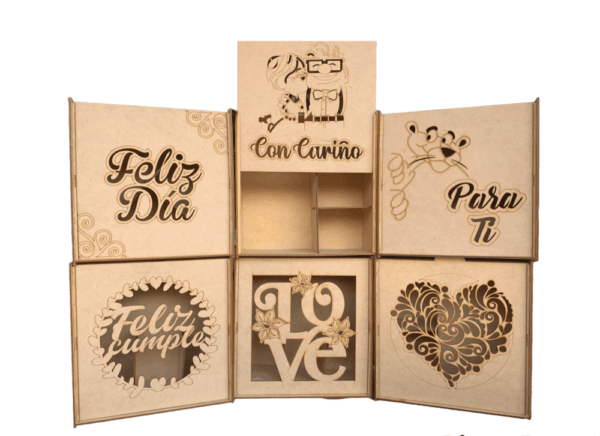 Caja deslizable 22x22
