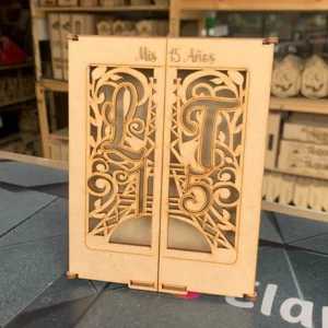 invitaciones 15 años MDF el artesanal