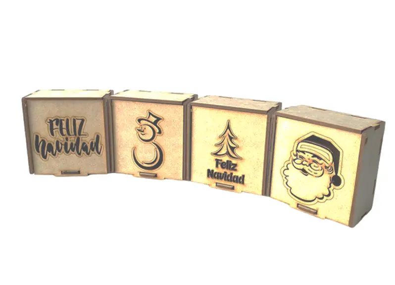 cajas navideñas