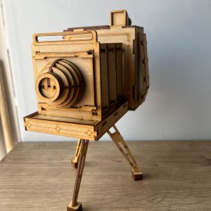 Archivo Vectorial Cámara Vintage 3D