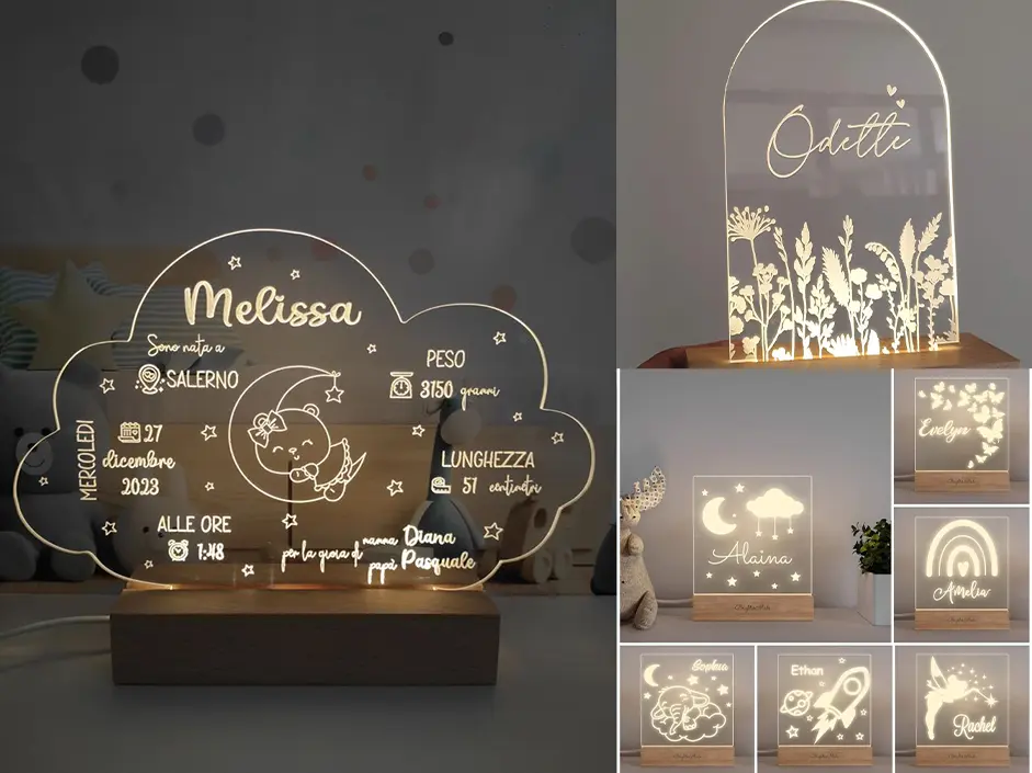 acrilicos baby shower