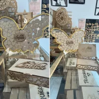 cuadro de firmas matrimonio mariposas